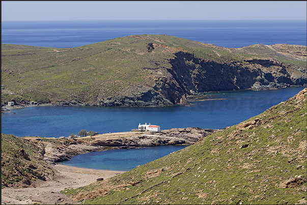 North east coast. Matthias Bay. Church of Agios Nikolaos. North east coast. Matthias Bay. Church of Agios Nikolaos.