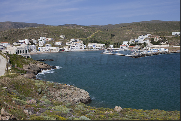 North-East coast. Port of Loutra North-East coast. Port of Loutra