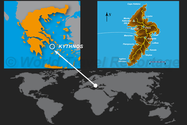 Where is Kythnos island Where is Kythnos island