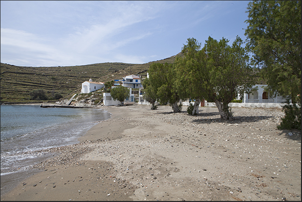 East coast. Lefkes beach East coast. Lefkes beach