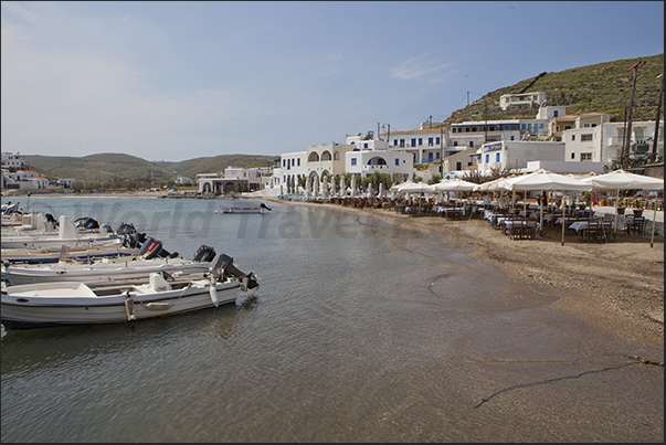 North-East coast. Port of Loutra North-East coast. Port of Loutra