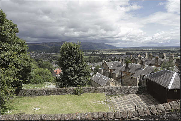 View of the countryside around Stirling from the Castle Square View of the countryside around Stirling from the Castle Square
