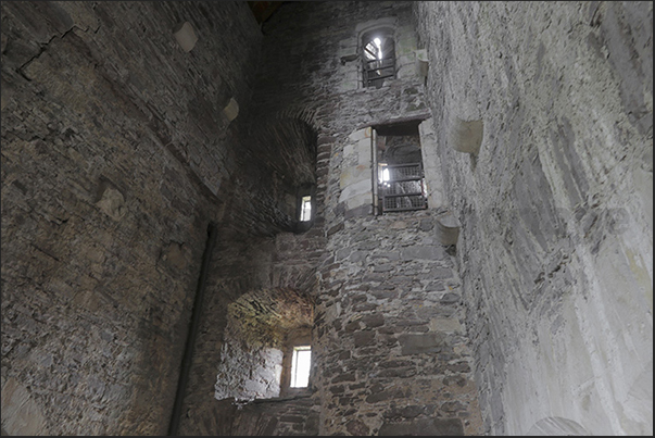 Interior of Doune Castle Interior of Doune Castle