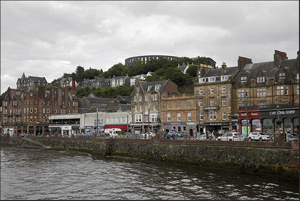 The seafront of the town of Oban The seafront of the town of Oban