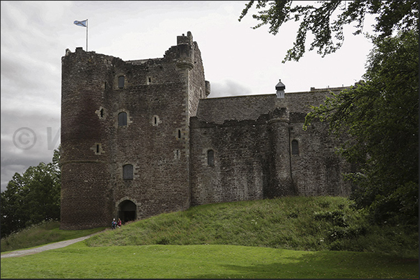 Doune Castle (14th century) in the small village of the same name Doune Castle (14th century) in the small village of the same name