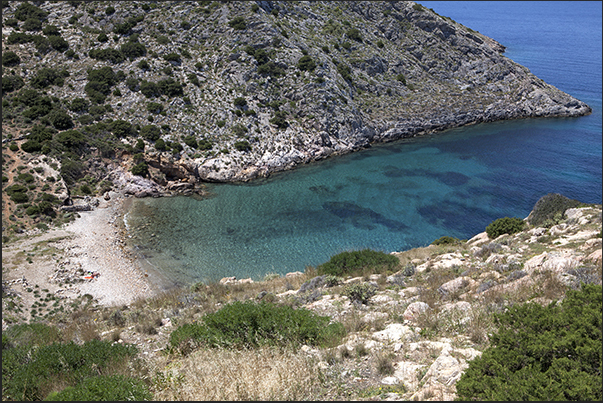 West coast. The bay of Pakous near the town of Galissas West coast. The bay of Pakous near the town of Galissas