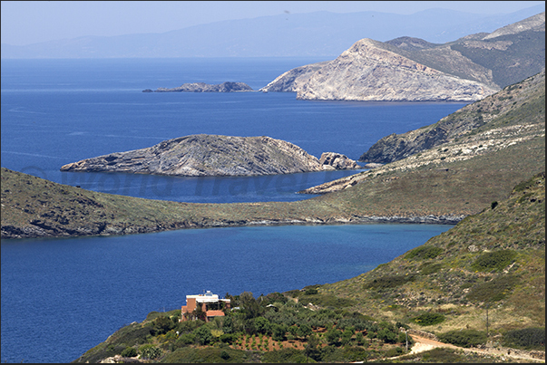 South coast, near Megas Gialos bay South coast, near Megas Gialos bay