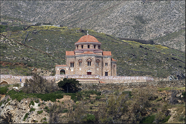 The church of Agios Dimitrios near the town of Ermoupoli on the east coast The church of Agios Dimitrios near the town of Ermoupoli on the east coast