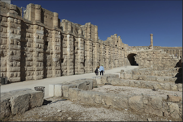 Hippodrome. Walls surrounding the large games square Hippodrome. Walls surrounding the large games square