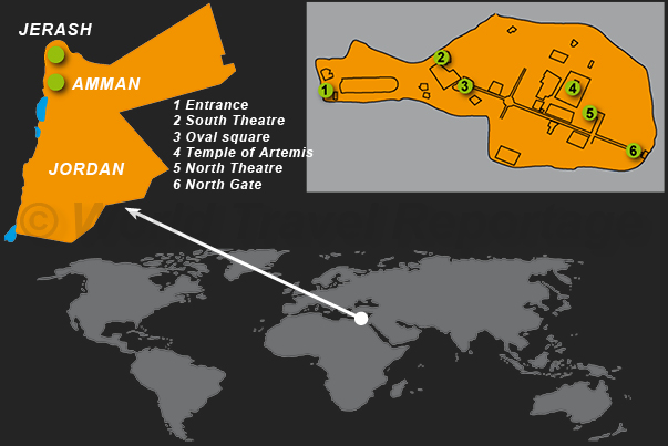 Where is Jerash Where is Jerash