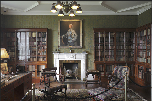 Reading Room in Dunvegan Castle Reading Room in Dunvegan Castle