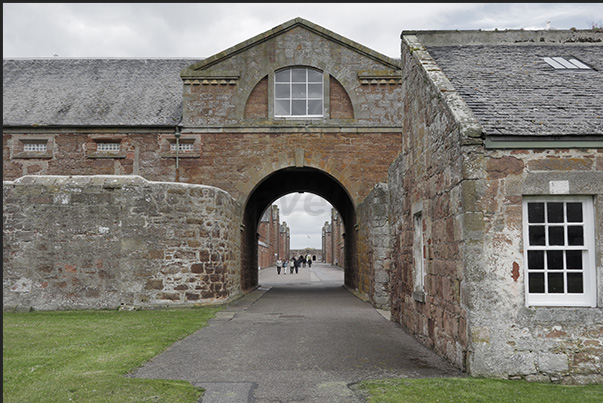 Fort George, the barracks for soldiers and officers with their families