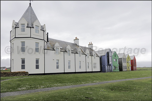 Town of John o' Groats, north eastern tip of Scotland