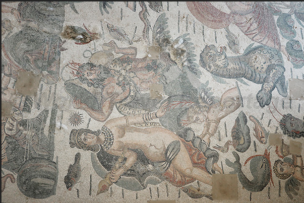 Mosaics tell stories of mythology, daily life, hunting and games offering a glimpse into the culture and life of the Roman era