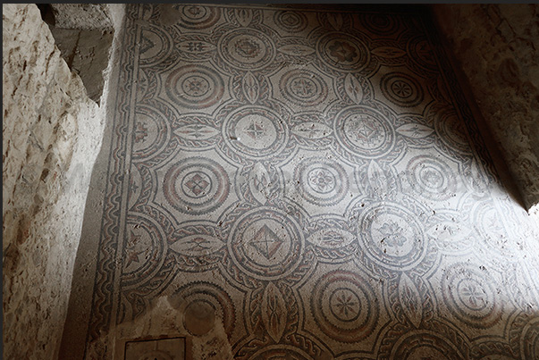 Perfectly preserved mosaics cover hundreds of square meters inside the Roman villa