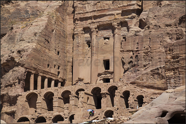 The impressive Royal Tomb bearing the name Tomb of the Urn The impressive Royal Tomb bearing the name Tomb of the Urn