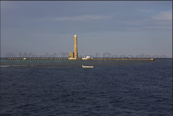 The lighthouse of Sanganeb