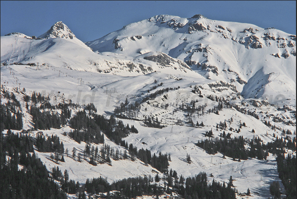 The slopes of Montana The slopes of Montana