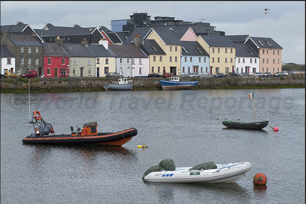 Port of Galway, one of the most important fishing ports in the Connemara region Port of Galway, one of the most important fishing ports in the Connemara region
