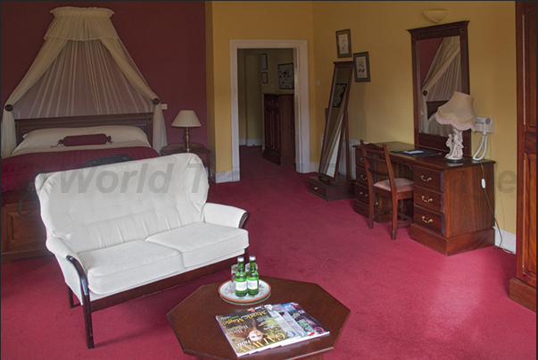 Lough Inagh Lodge. In the school there are also a number of rooms for guests