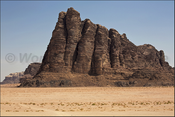 High rocky mountains appear to the visitors who venture into the desert in a succession of spectacular panoramic views High rocky mountains appear to the visitors who venture into the desert in a succession of spectacular panoramic views