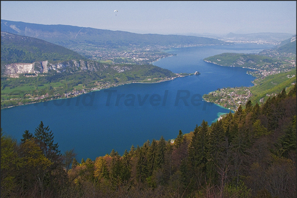 The lake of Annecy The lake of Annecy