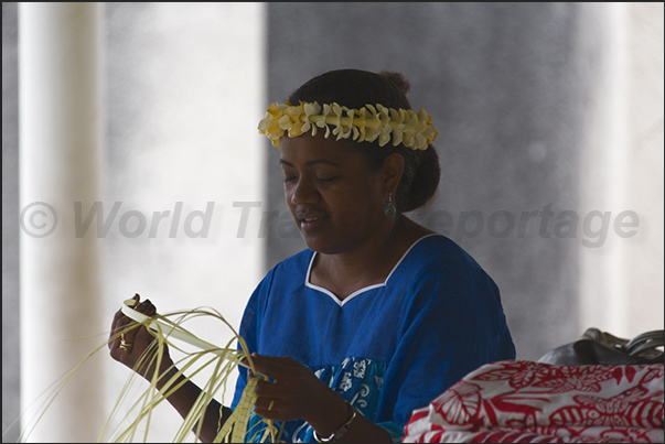 Preparations for the Wajuyu Festival, a red fish caught by fishermen in the village of Roh