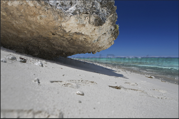 Beaches along the Cape Wabao on the west coast