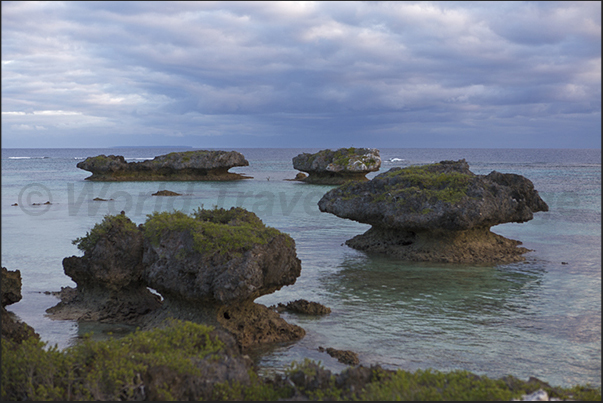 The north coast near the village of Roh The north coast near the village of Roh