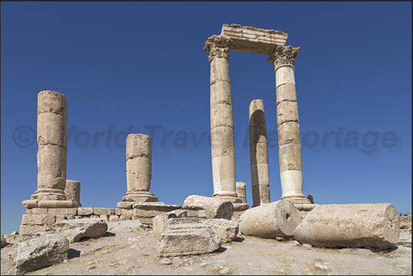 Amman. Ruins of Hercules Temple