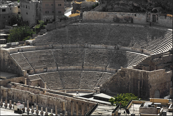 Amman. The Roman amphitheater