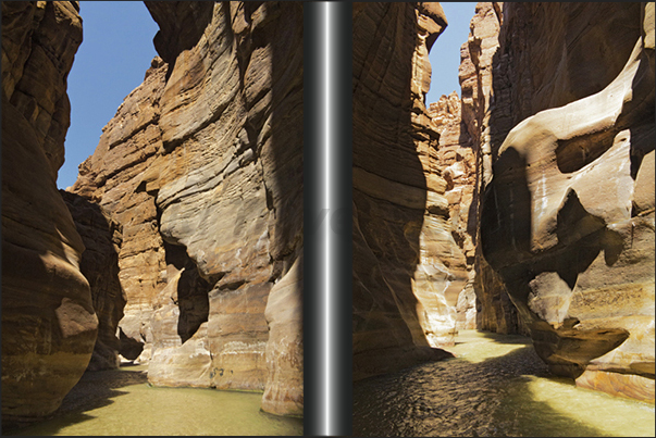 Gorges of Wadi Mujib Gorges of Wadi Mujib