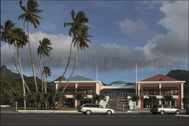 The court of Avarua where we discuss the processes concerning the entire archipelago The court of Avarua where we discuss the processes concerning the entire archipelago