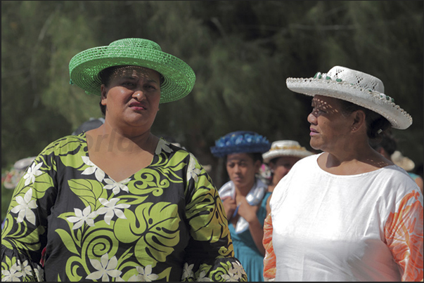 Sunday.  A opportunity for women to show off their best hats