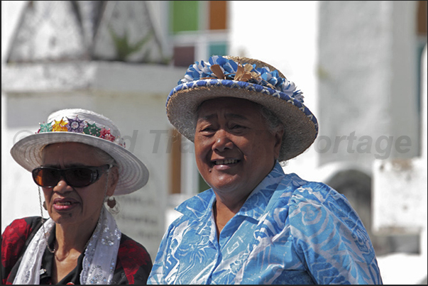 Sunday. The population is along the roads near the churches in town. A opportunity for women to show off their best hats Sunday. The population is along the roads near the churches in town. A opportunity for women to show off their best hats