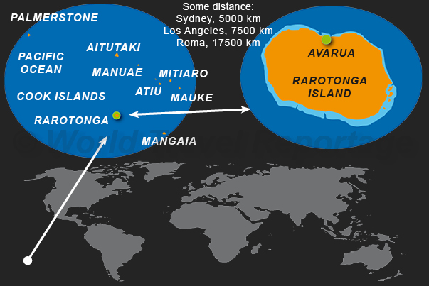 Where is Rarotonga Island Where is Rarotonga Island