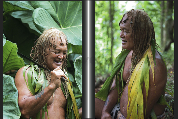 Born and raised in the forest, Pa is known throughout the archipelago for his knowledge of the forest of South Pacific islands Born and raised in the forest, Pa is known throughout the archipelago for his knowledge of the forest of South Pacific islands