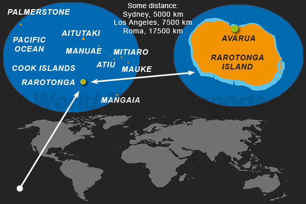 Where is Rarotonga Island Where is Rarotonga Island