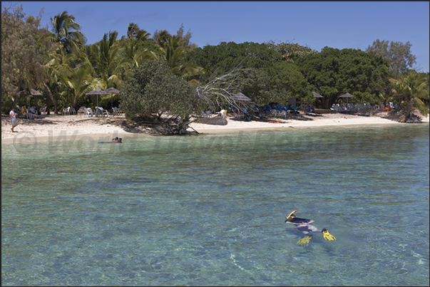 AmédéeLighthouse Island. The beaches are accessible by a daily ferry that connects the island with Noumea