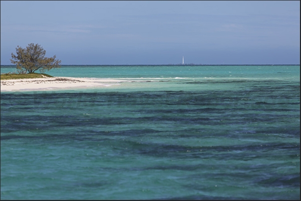 The uninhabited island of Goelands on the way to the lighthouse Amédée