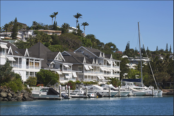 Noumea. Marina in Orphelinat Bay