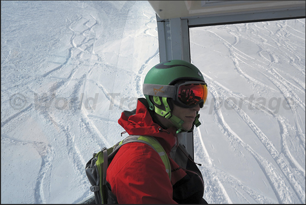 Skiing at Meiringen