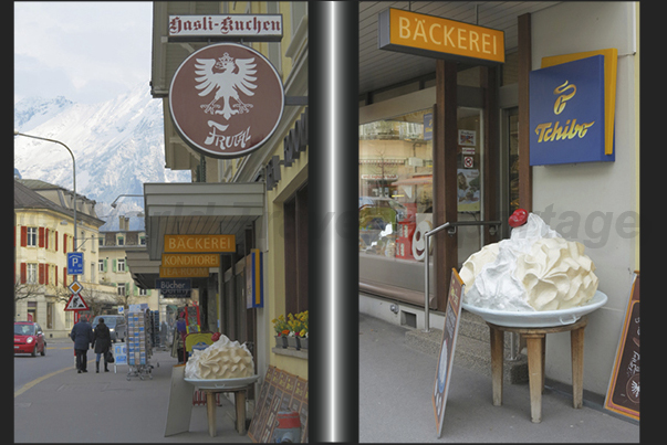 Meiringen town. The Birthplace of the Meringue Meiringen town. The Birthplace of the Meringue