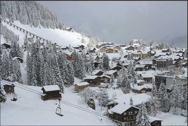 The village of Murren