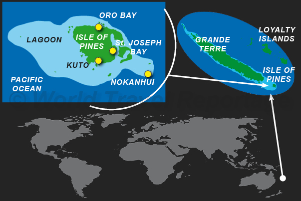 Where is Isle of Pines Where is Isle of Pines