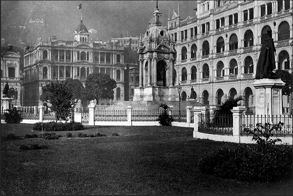 Hong Kong. Palace of the British governor Hong Kong. Palace of the British governor