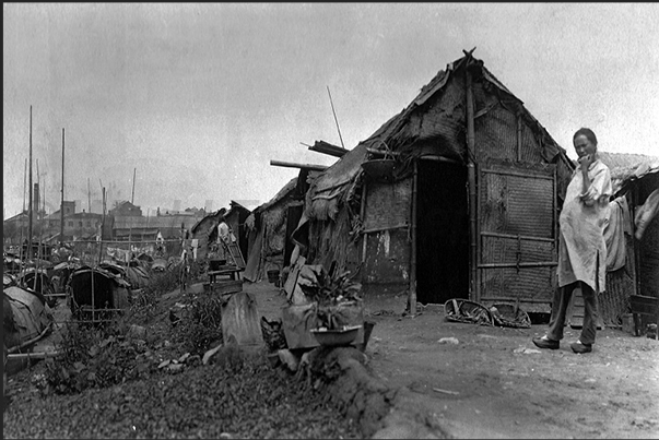 Peasant houses in Shanghai Peasant houses in Shanghai