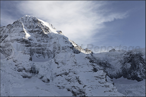 The railway station of Jungfraujoch, the highest in Europe (3454 m) The railway station of Jungfraujoch, the highest in Europe (3454 m)