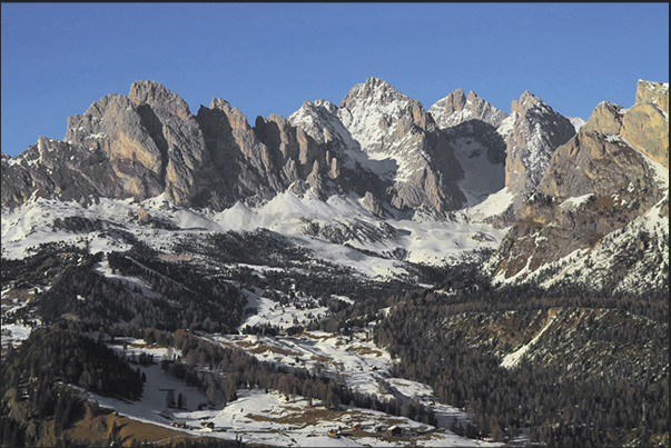 Descent to Selva of Val Gardena