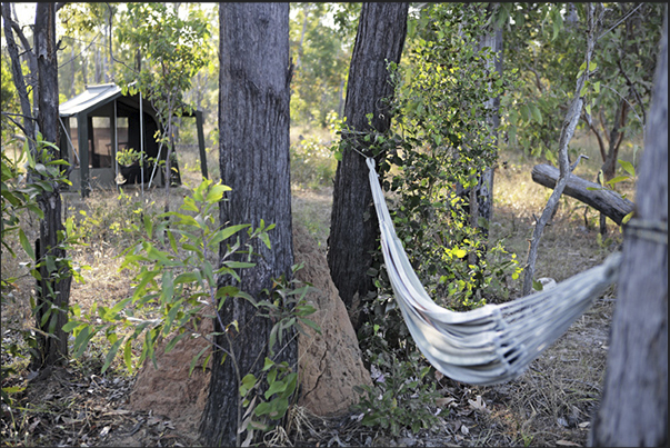 Garig Ganuk Barlu NP. The base camp for visiting the ruins of Victoria, the first English settlement that dates back to 1830